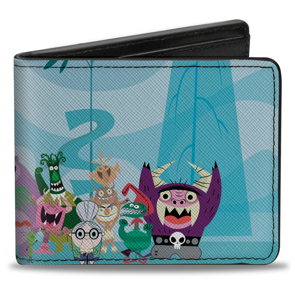 Bi-Fold Wallet - Foster's Home for Imaginary Friends Group Pose Blues