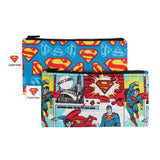 Reusable Snack Bag, Small 2-Pack: Superman