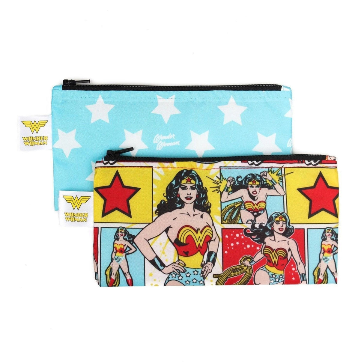 Reusable Snack Bag, Small 2-Pack: Wonder Woman