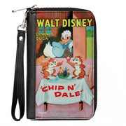 PU Zip Around Wallet Rectangle - Disney Chip n' Dale Movie Poster