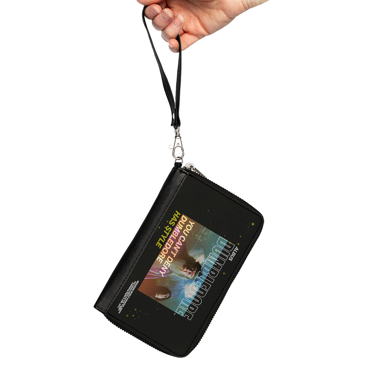 Women's PU Zip Around Wallet Rectangle - Harry Potter YOU CANT DENY DUMBLEDORE HAS STYLE with Snape Pose