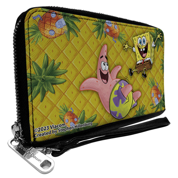 Spongebob Squarepants Custom Round Cell Phone Folding Holder