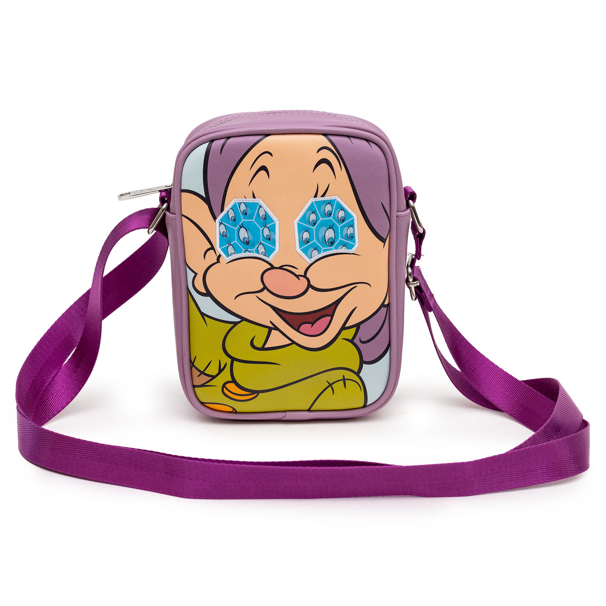 Disney Snow White and the Seven Dwarfs Dopey Cosplay Crossbody Bag w/ Lenticular Eyes