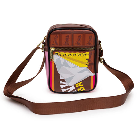 Willy Wonka Chocolate Bar Golden Ticket Crossbody Bag