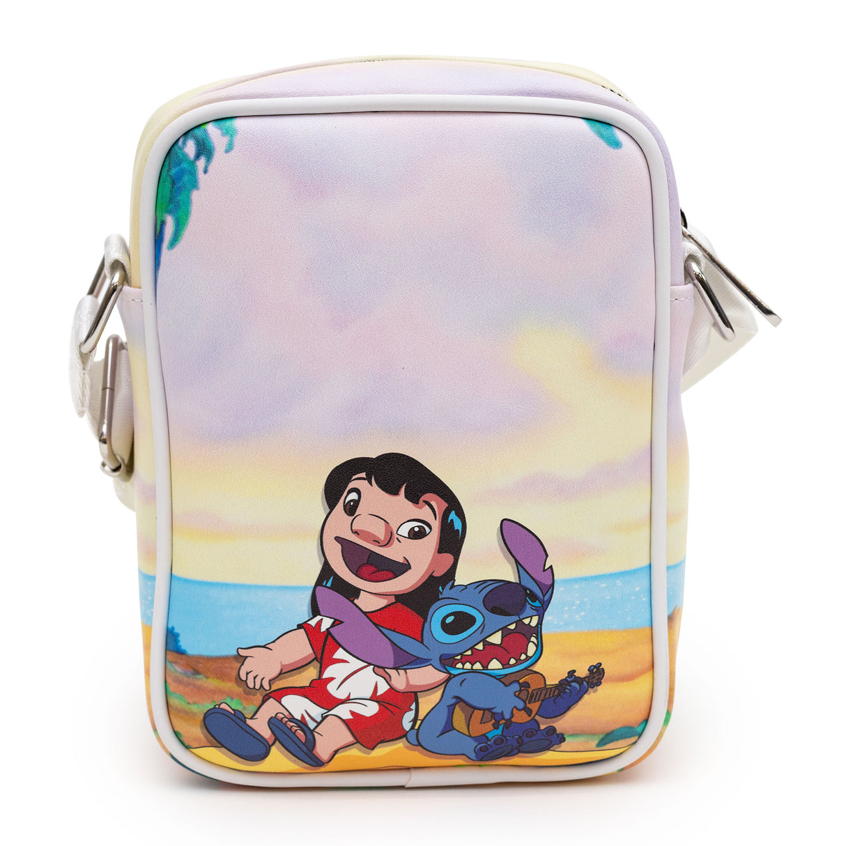 Disney Lilo and Stitch Beach Scene Crossbody Bag