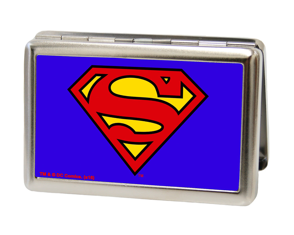 Business Card Holder - LARGE - Superman FCG Blue