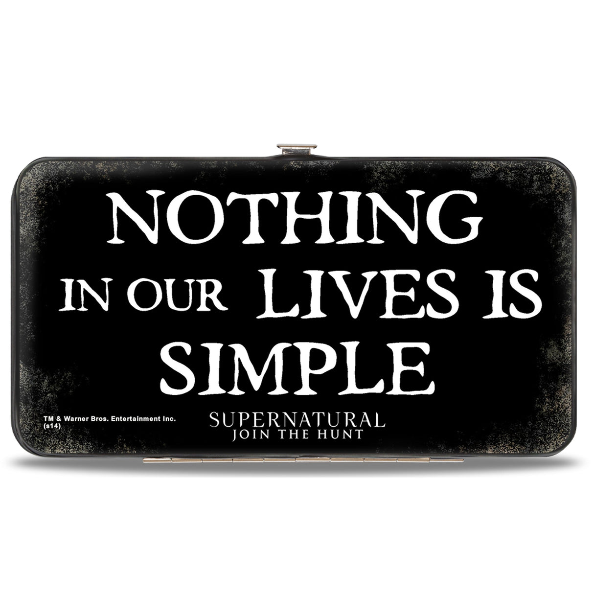 Hinged Wallet - Dean, Sam & Castiel Group + NOTHING IN OUR LIVES IS SIMPLE-SUPERNATURAL