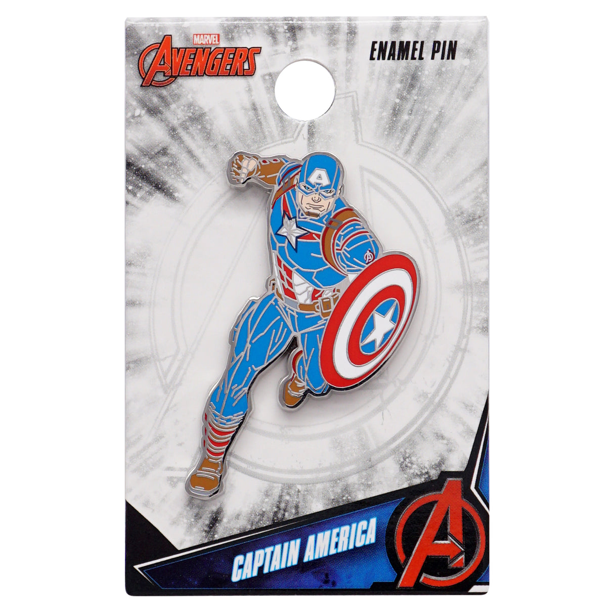 Captain America Enamel Pin