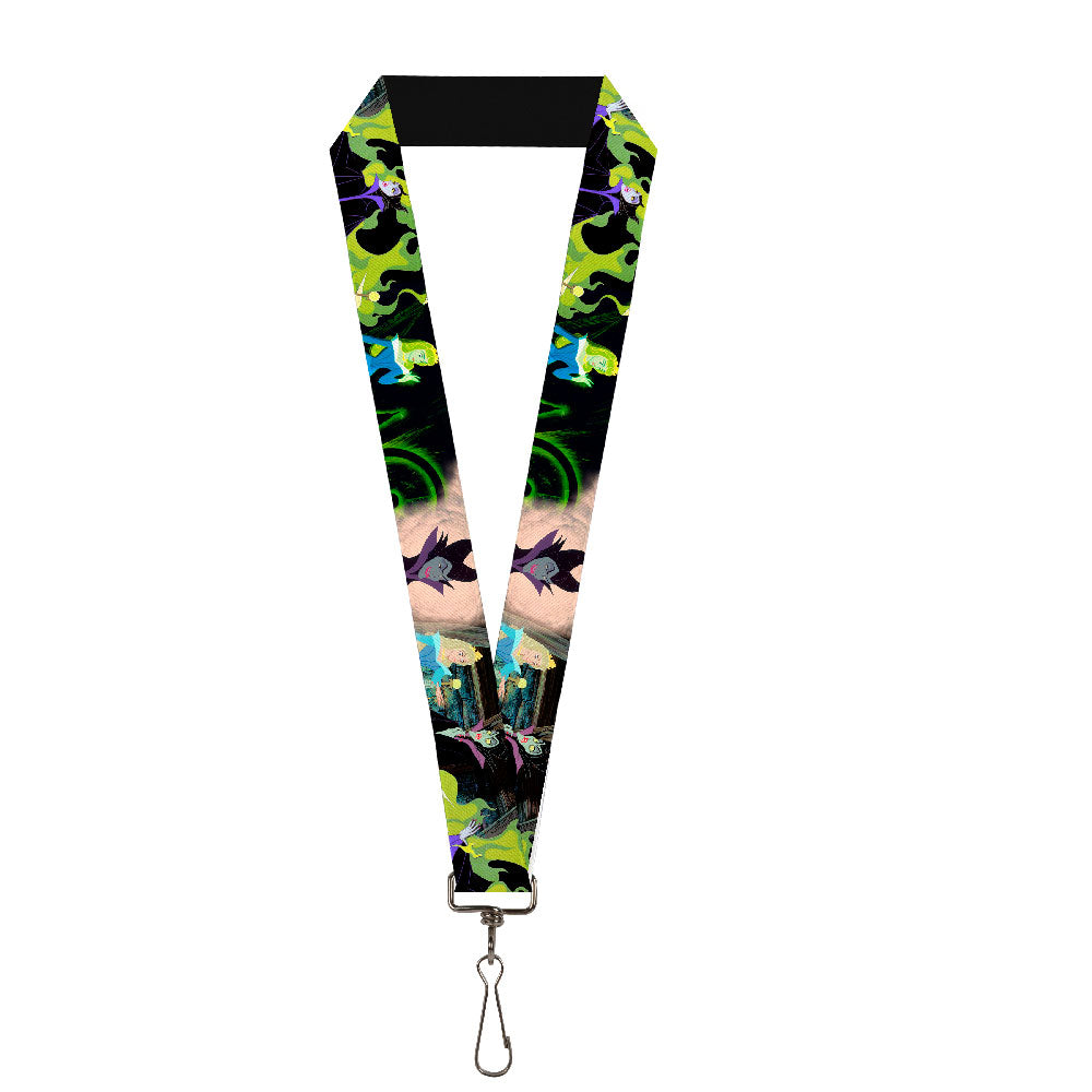 Lanyard - 1.0" - Princess Aurora & Maleficent Scenes