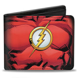 Bi-Fold Wallet - Flash Chest Logo