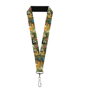 Lanyard - 1.0" - Bambi & Friends Scene