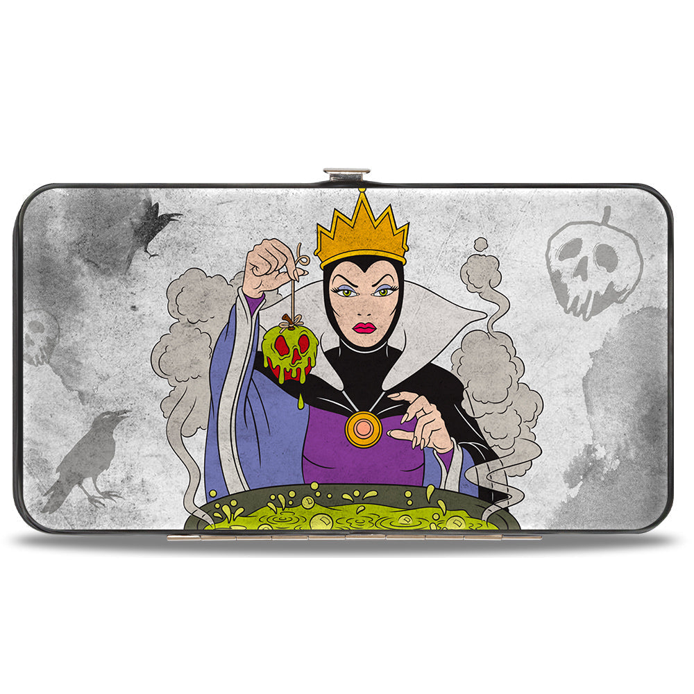 Hinged Wallet - Snow White's Evil Queen Cauldron Pose + ONCE UPON A TIME Tale Grays