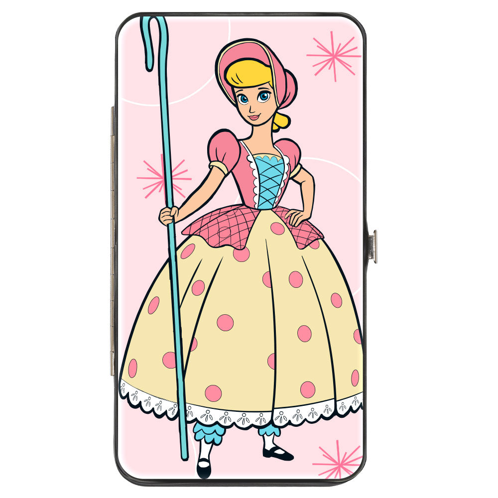 Hinged Wallet - Toy Story Bo Peep Standing Pose Pinks White