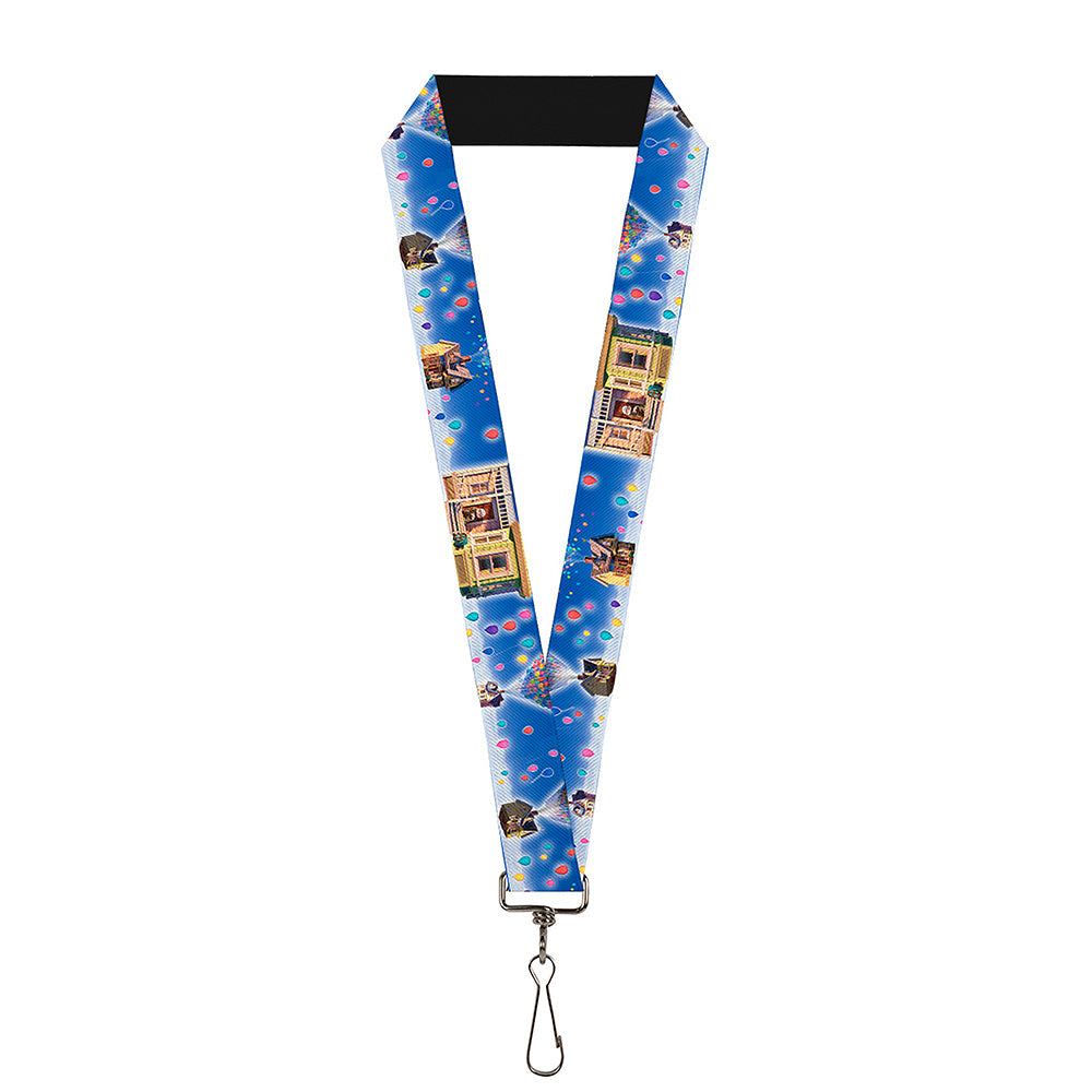 Lanyard - 1.0" - Up Carl on Porch Flying House Balloons