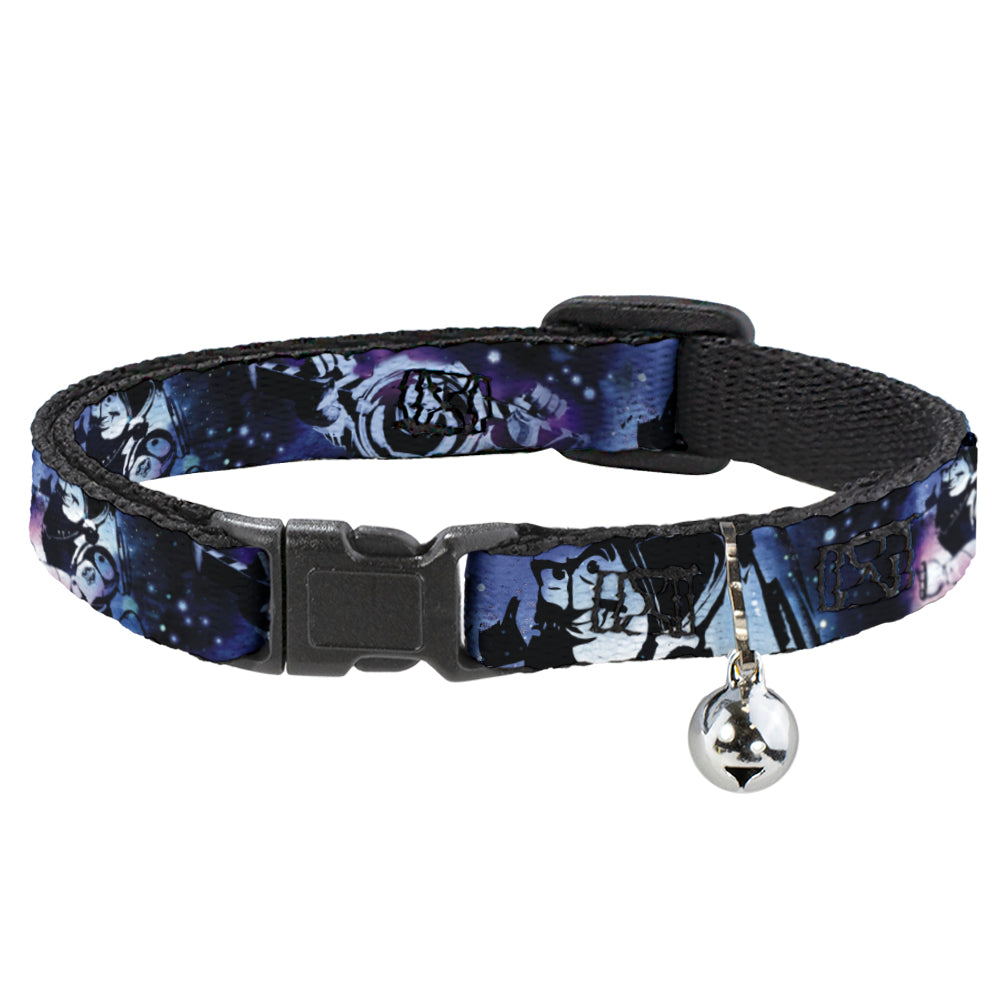 Cat Collar Breakaway - Buzz Lightyear Poses Galaxy Blues