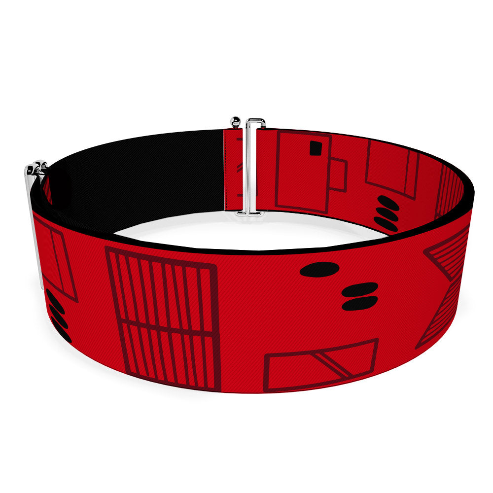 Cinch Waist Belt - Star Wars Sith Troopers Utility Belt Bounding Red Black Gray