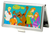 Business Card Holder - SMALL - SCOOBY-DOO Group Pose "?" FCG Turquoise