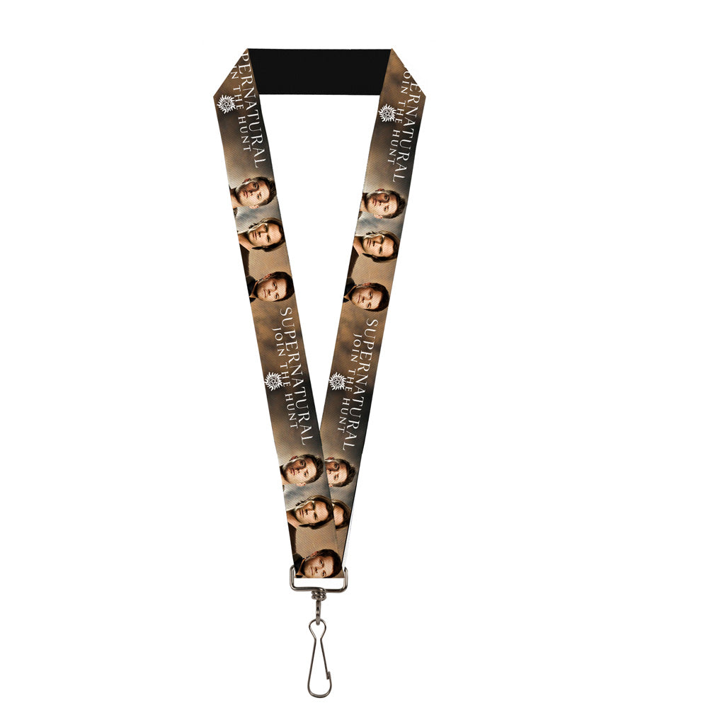 Lanyard - 1.0" - Dean, Sam & Castiel SUPERNATURAL JOIN THE HUNT