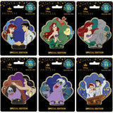 Disney The Little Mermaid 35th Anniversary Complete Series of Collectible Pins Special Edition 300 - PREORDER