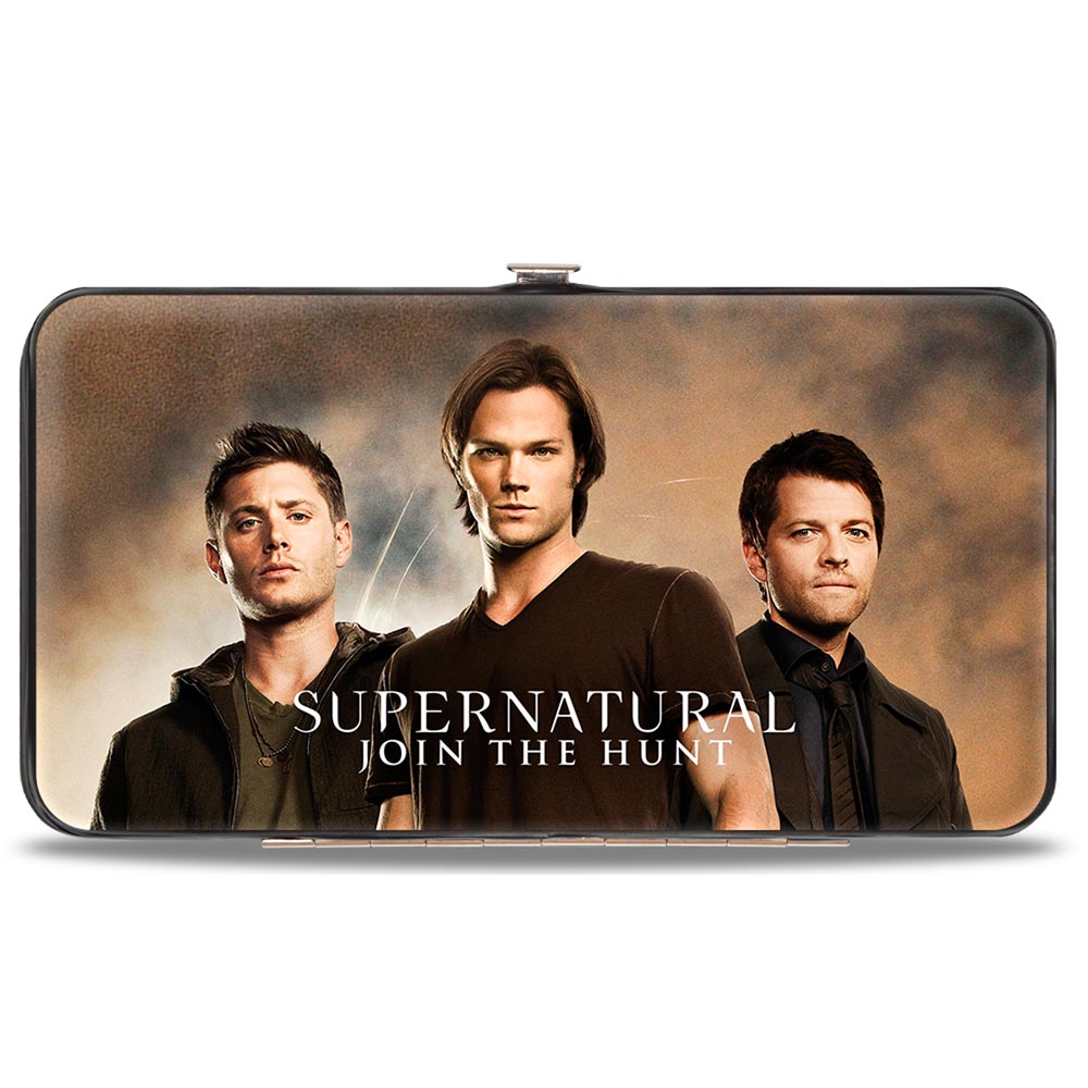 Hinged Wallet - Dean, Sam & Castiel Group SUPERNATURAL JOIN THE HUNT