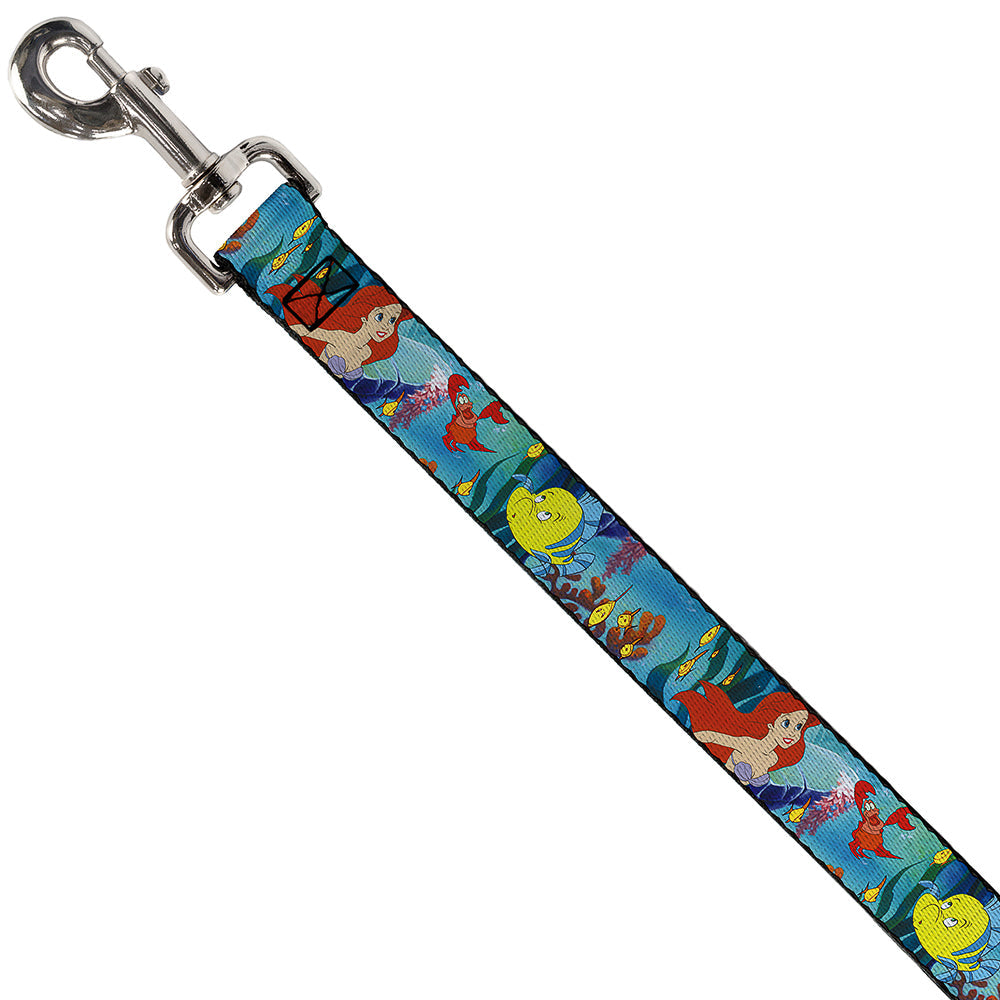 Dog Leash - Ariel, Sebastian & Flounder Scene