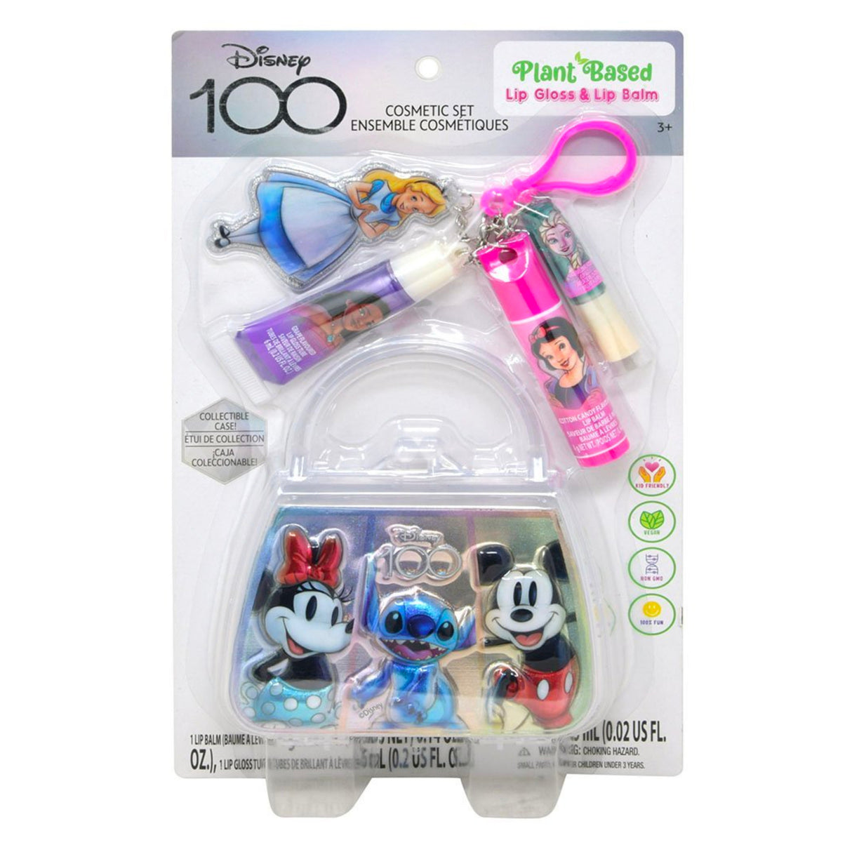 Disney 100 Purse & Lip Gloss Set