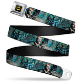 Batman Full Color Black/Yellow Seatbelt Belt - The New 52 Detective Comics Issue #1 Batman & James Gordon Scene Webbing