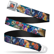 Nemo Smiling Full Color Seatbelt Belt - Nemo & Friends Group Webbing