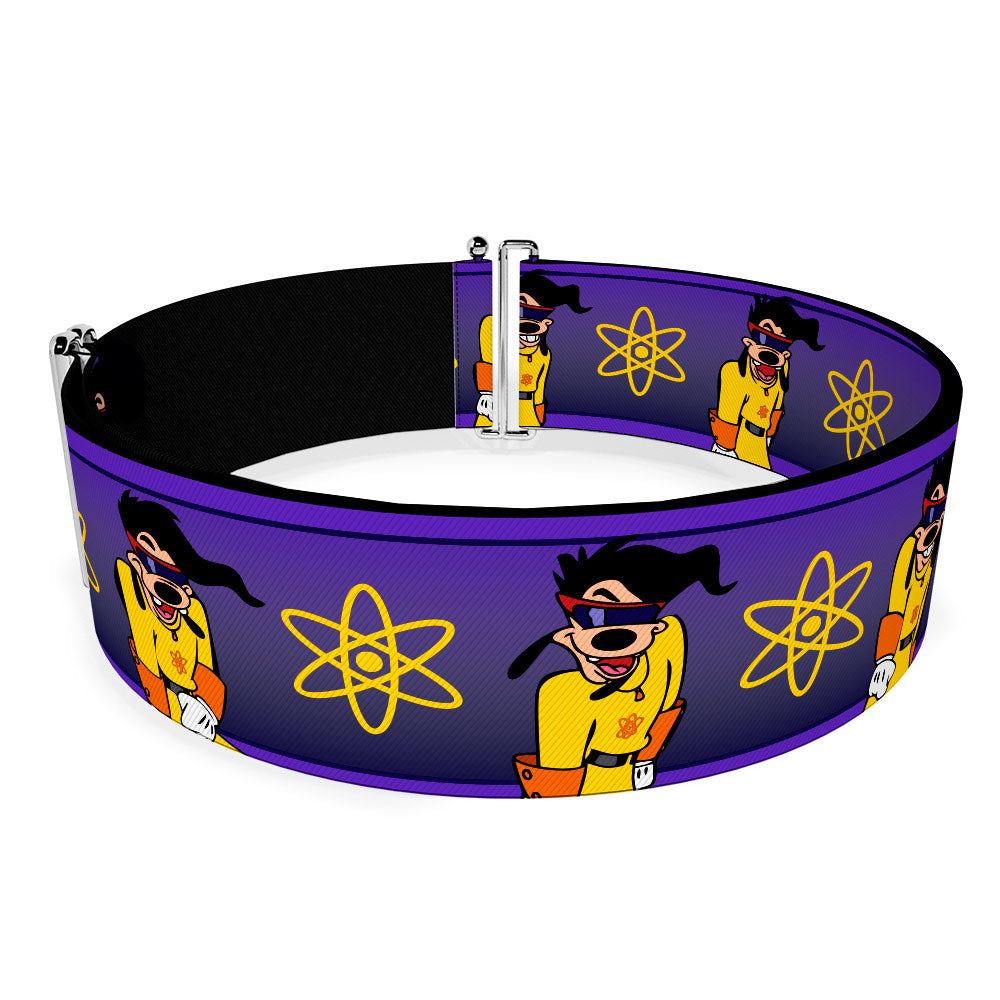 Cinch Waist Belt - Goofy Movie Max Powerline Poses Purples Yellows