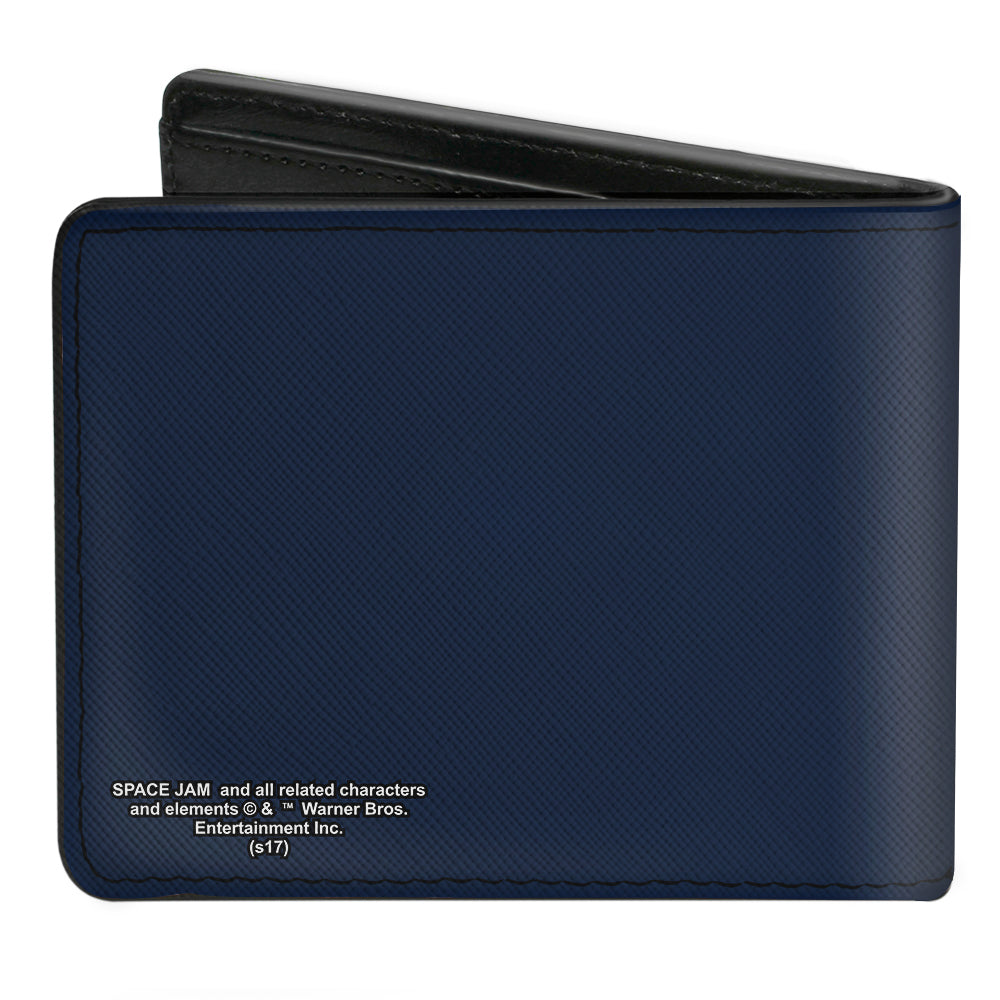 Bi-Fold Wallet - NERDLUCKS Shooting Group Poses Navy Red