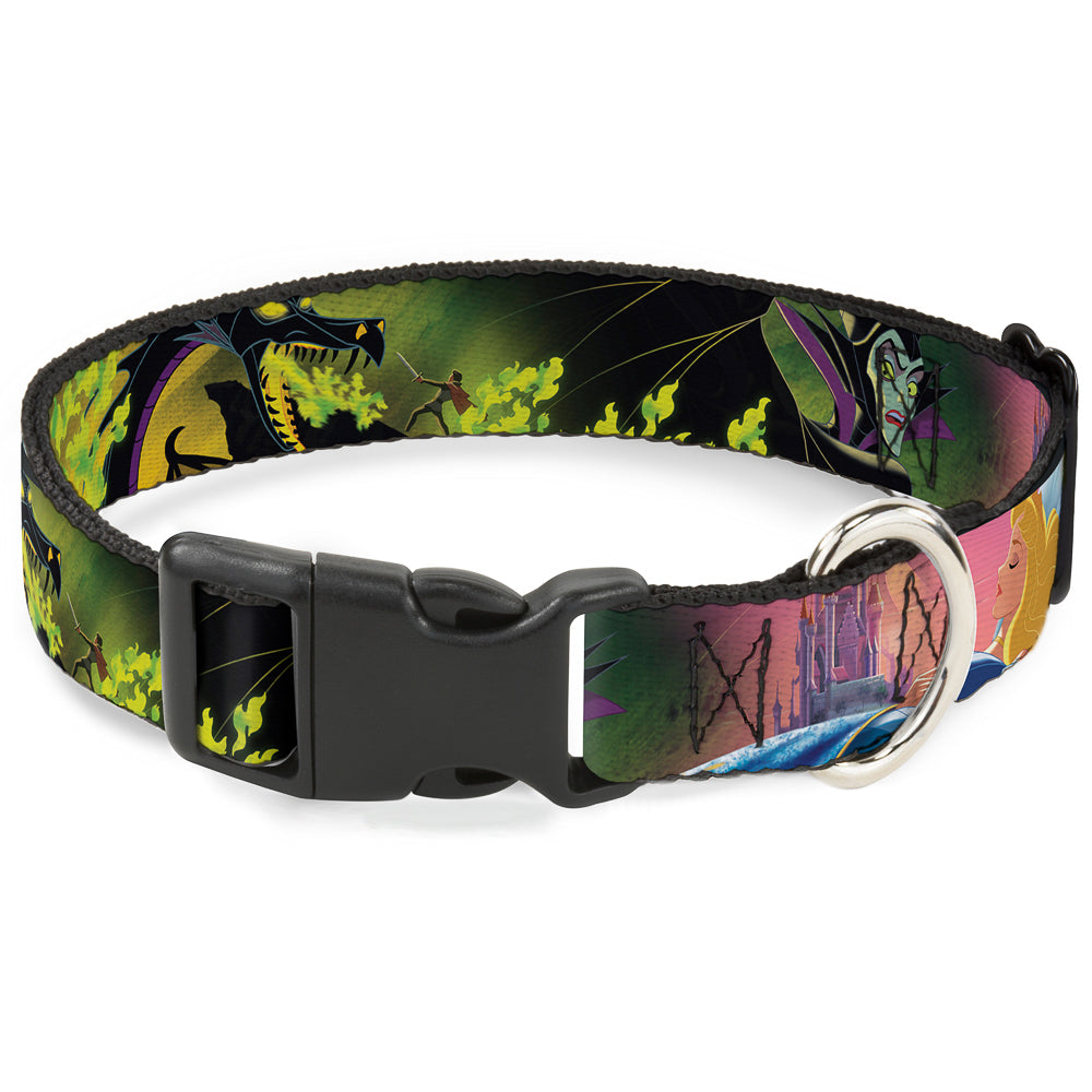 Plastic Clip Collar - Sleeping Beauty & Maleficent/Maleficent Dragon Scenes