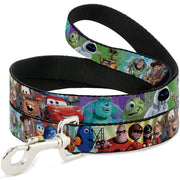 Dog Leash - Disney Pixar 7-Movie Character Collage