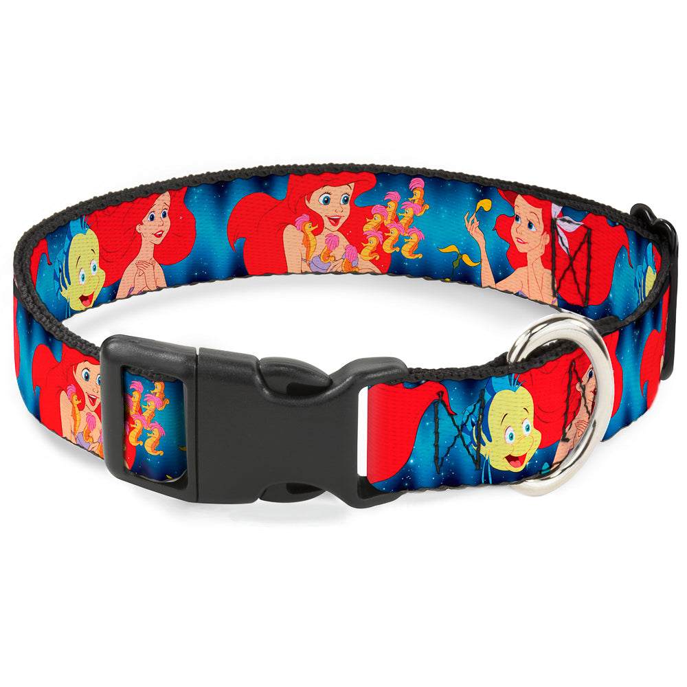 Plastic Clip Collar - The Little Mermaid Under the Sea Scenes