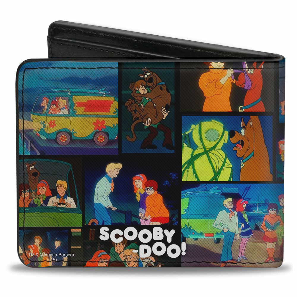 Bi-Fold Wallet - Scooby Doo & Shaggy Pose Scene Blocks + SCOOBY DOO!