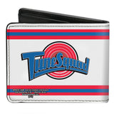 Bi-Fold Wallet - Space Jam TUNE SQUAD Logo Stripe White Red Blue