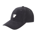 Mickey Mouse Embroidered Adjustable Hat - Black