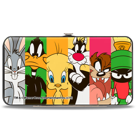 Hinged Wallet - Looney Tunes 6-Classic Character Blocks Multi Color