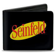 Bi-Fold Wallet - SEINFELD Spotlight Logo Black Yellow Red