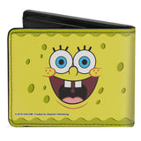 Bi-Fold Wallet - SpongeBob 2-Expressions Yellows