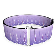 Cinch Waist Belt - Frozen II Elsa Bounding Purples White