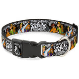 Plastic Clip Collar - SCOOBY DOO Group Pose/Bones