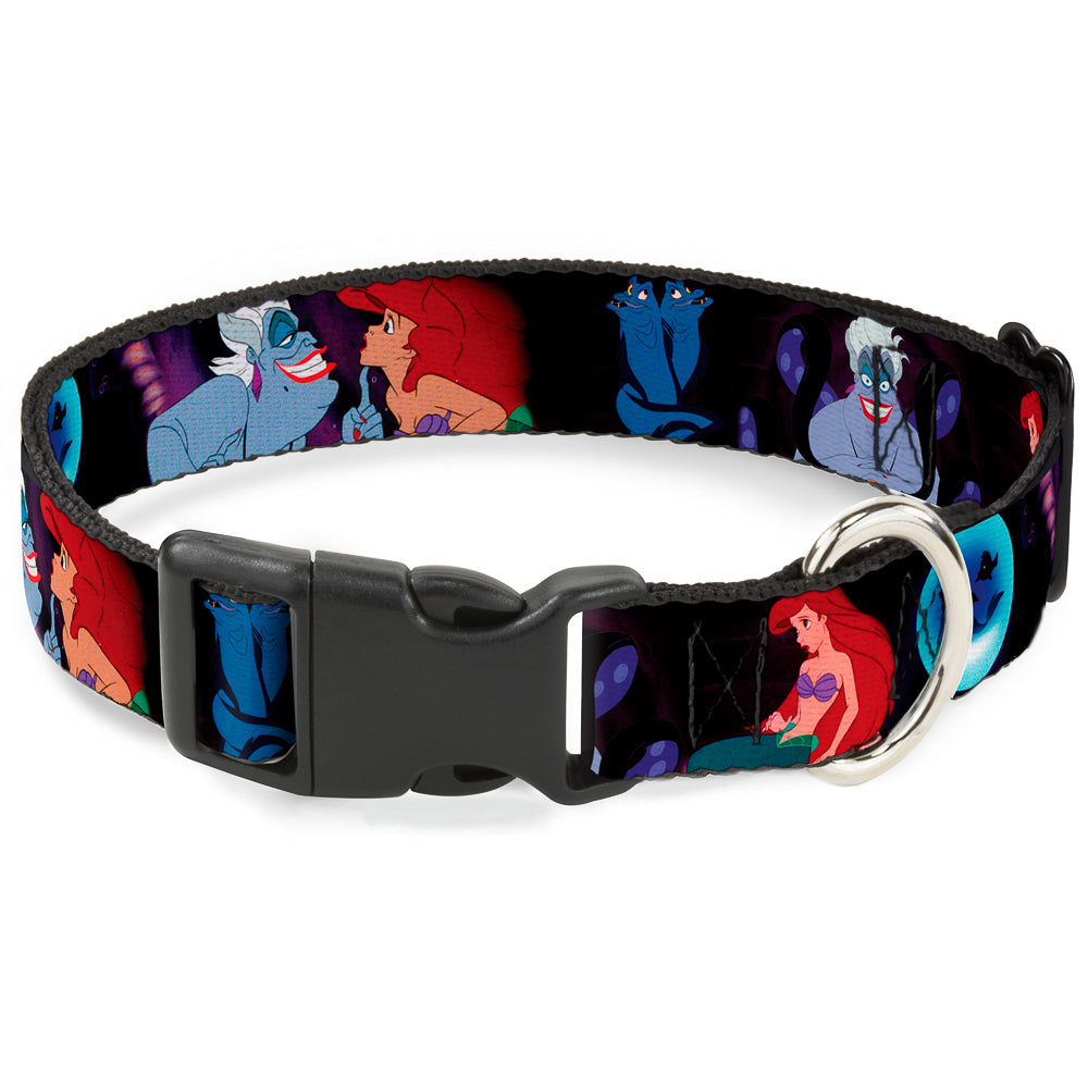 Plastic Clip Collar - The Little Mermaid Ariel & Ursula Scenes