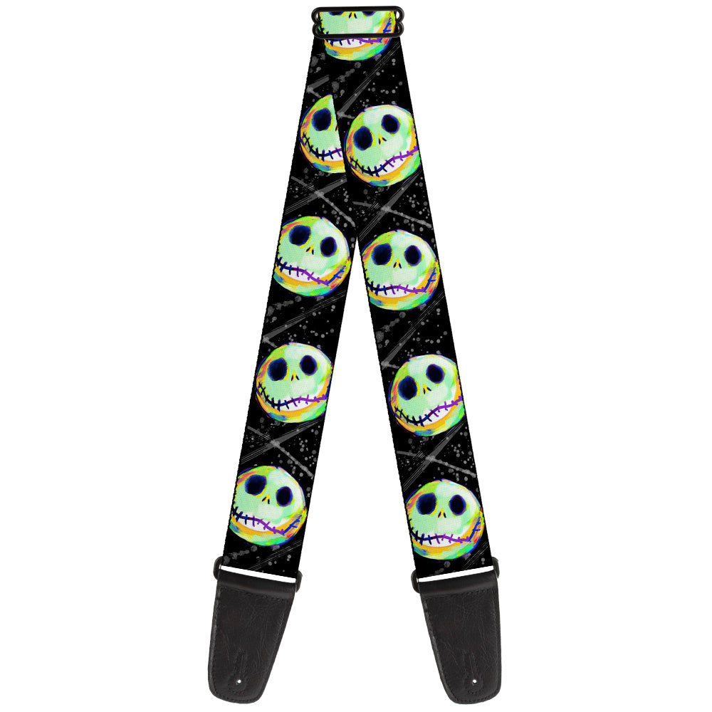 Guitar Strap - Nightmare Before Christmas Jack Expression10 Electric Glow