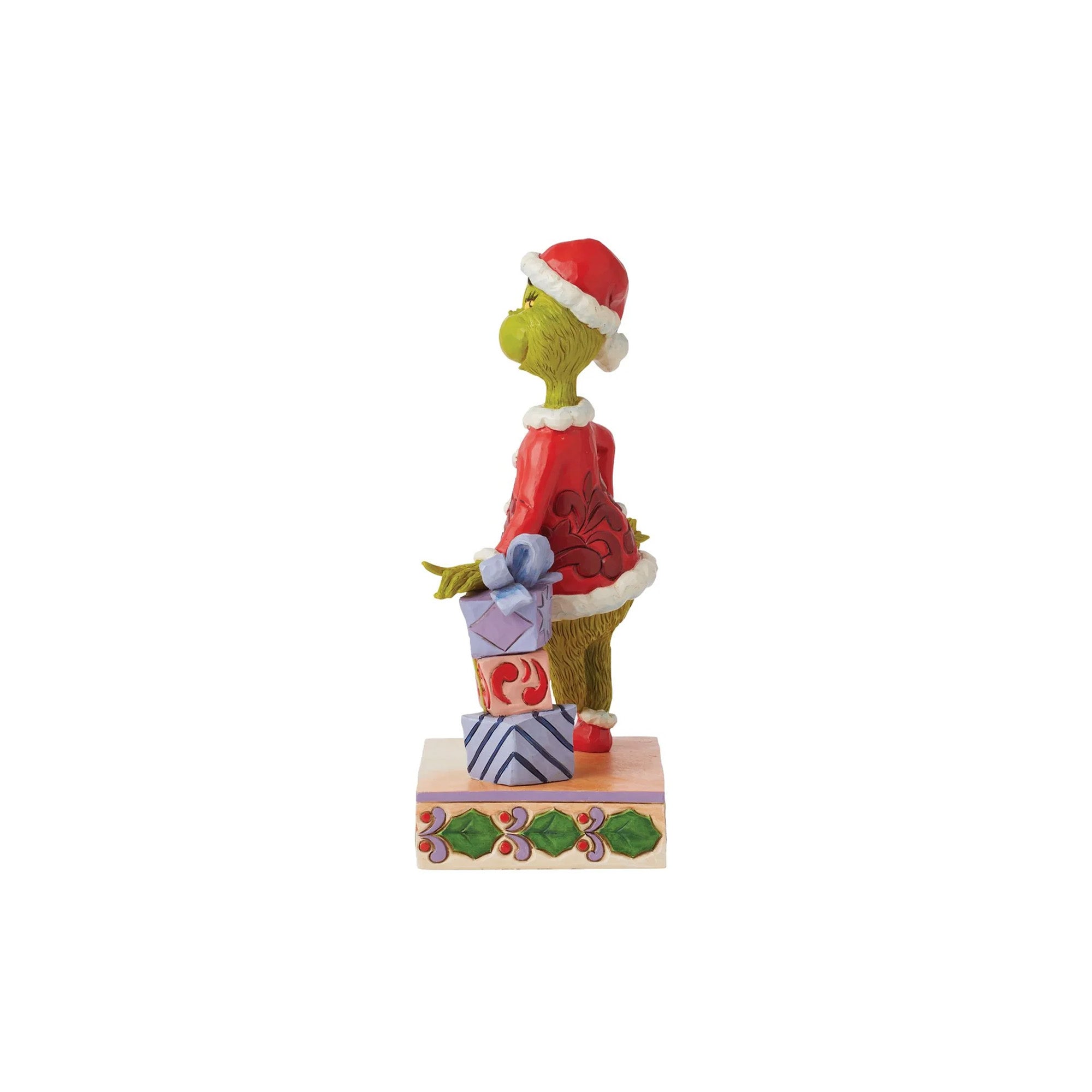 Jim Shore - Grinch Leaning on Presents Figurine