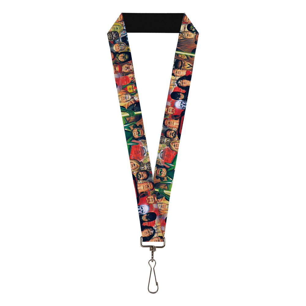 Lanyard - 1.0" - Justice League Kingdom Come #2 Truth and Justice Superheroes Cover Pose