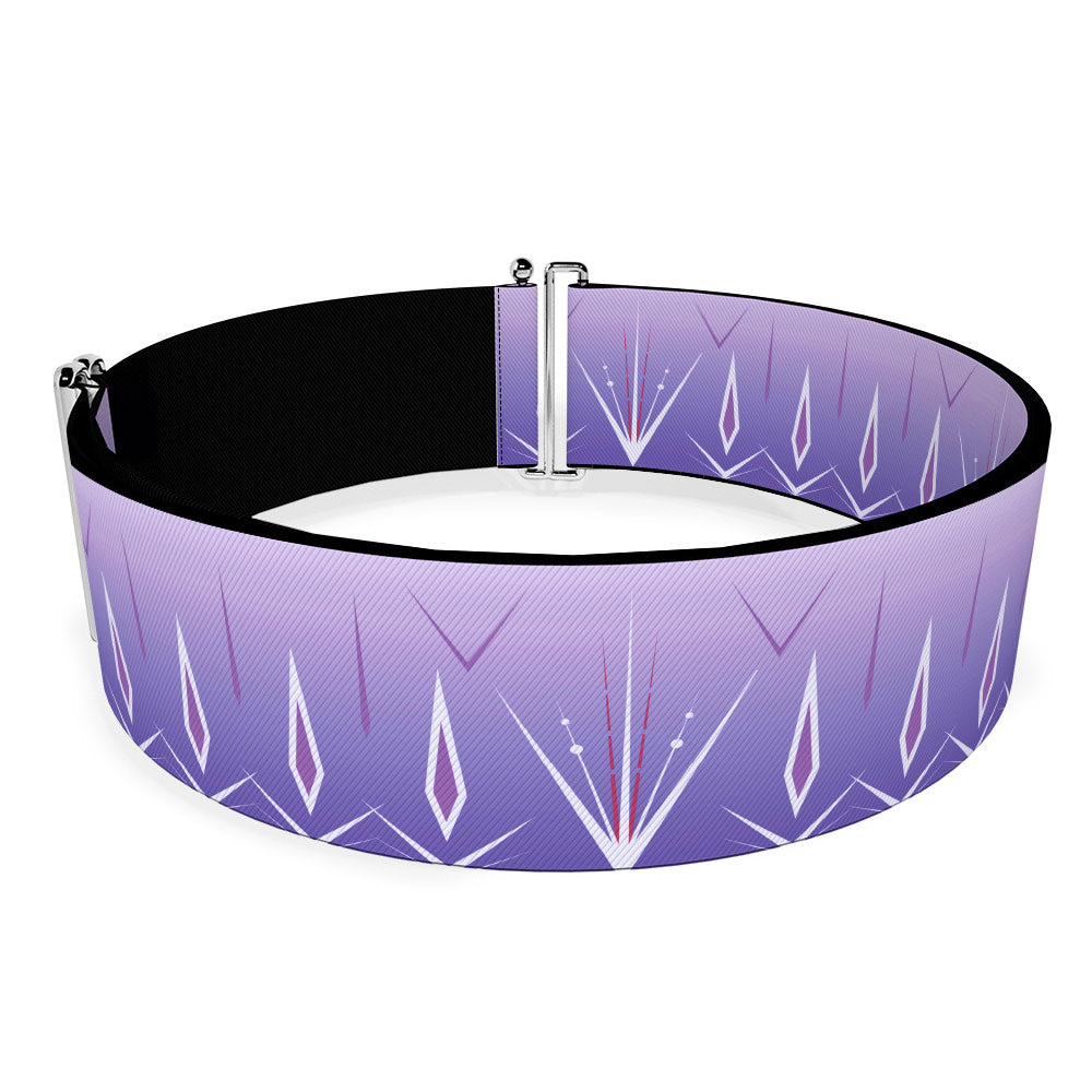 Cinch Waist Belt - Frozen II Elsa Bounding Purples White