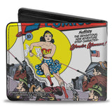 Bi-Fold Wallet - Classic Wonder Woman SENSATION COMICS #1 Cover Pose