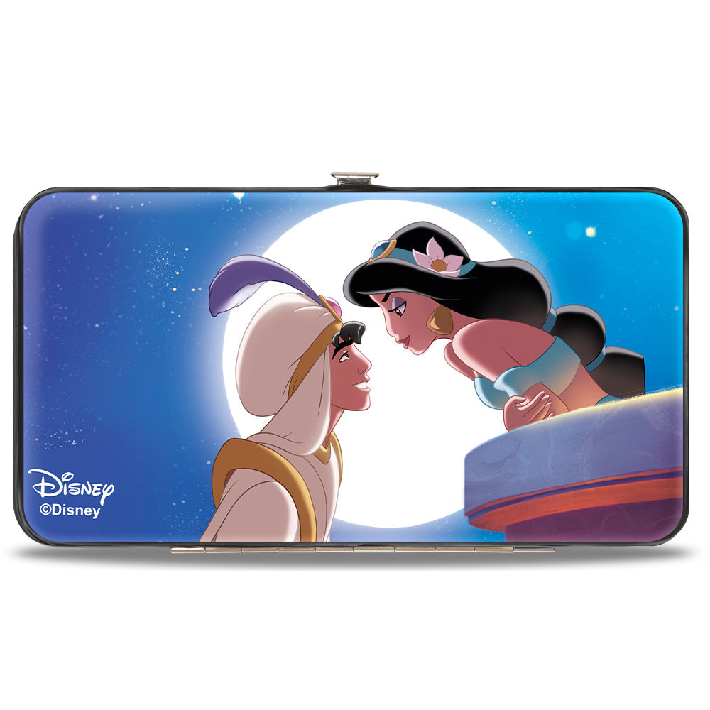 Hinged Wallet - Classic Aladdin & Jasmine Moonlight Kiss Scene