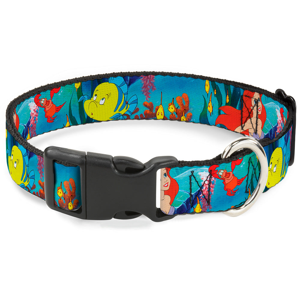 Plastic Clip Collar - Ariel, Sebastian & Flounder Scene