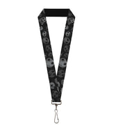 Lanyard - 1.0" - NBC Jack Expressions Scattered Weathered